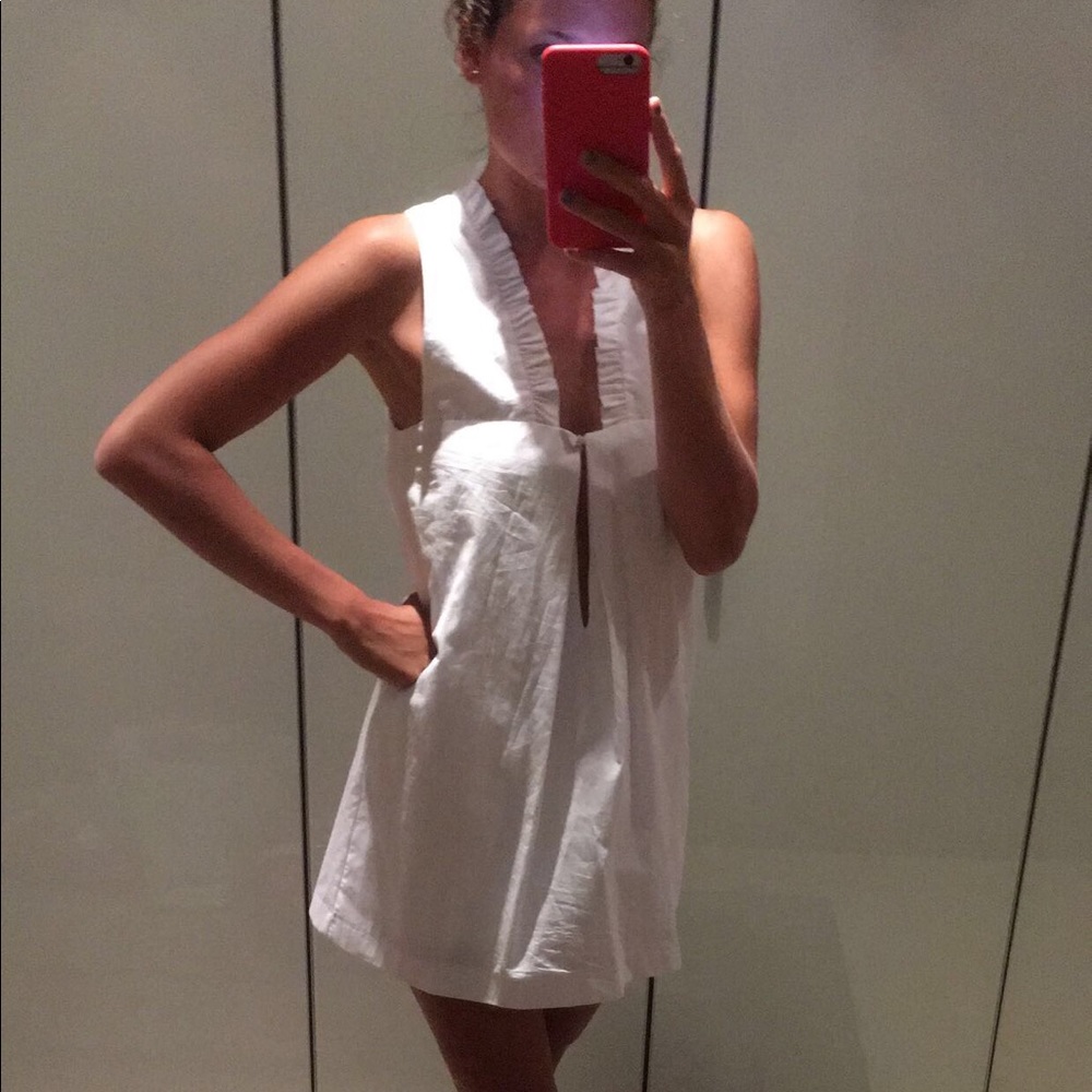 White Romper/ Dress
